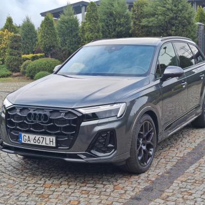 Audi Q7 PL Salon Cesja SLine Matrix HD Dociągi 4xKlima Koła 2x 21 cali Radary