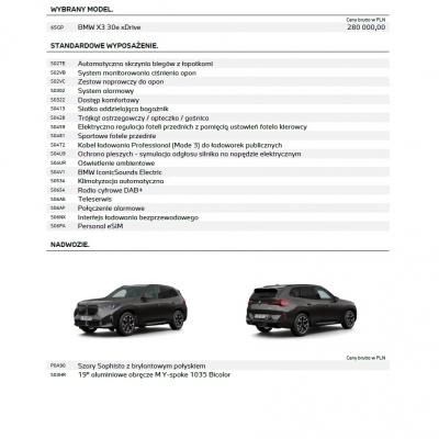 BMW, X3 30E XDRIVE - Cesja w PKO Leasing