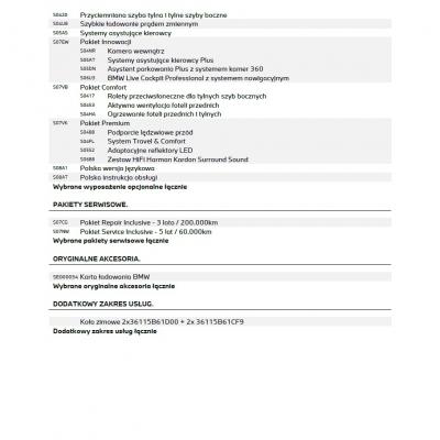 BMW, X3 30E XDRIVE - Cesja w PKO Leasing