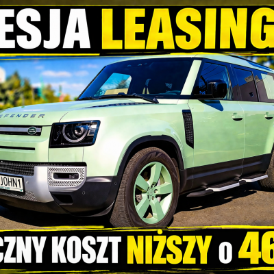 Land Rover Defender 110 | 75th Anniversary Edition 400KM | Stan Salonowy, CESJA w PKO Leasing, Łączny koszt to 333 022,00 zł