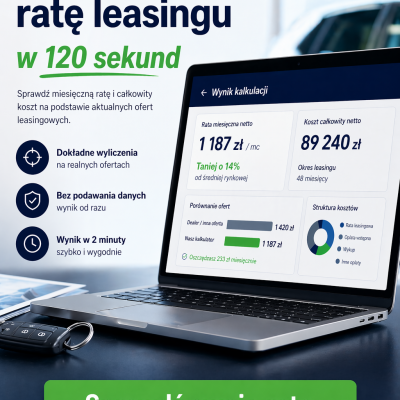 Sprawdź koszt leasingu