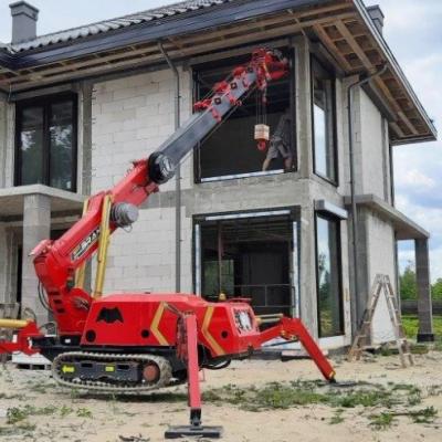 Mini żuraw gąsienicowy