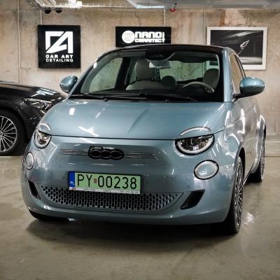 Fiat 500 Cesja - Fiat 500e La Prima - Niebieski Glacier
