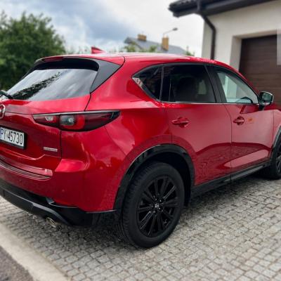 MAZDA CX-5 HOMURA + COMFORT 2,5 e-SKYACTIV G (194 KM) 4x4 AUTOMAT, łączny koszt 150185 zł brutto