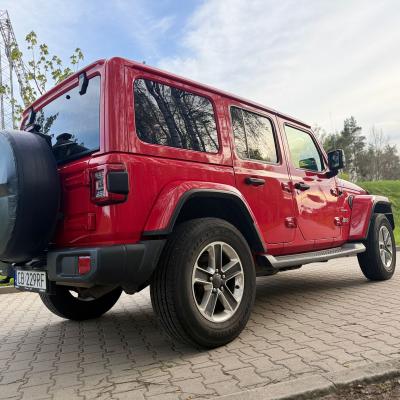 CESJA LEASINGU – Jeep Wrangler Sahara 2.0 Turbo 272 KM 4x4 Automat