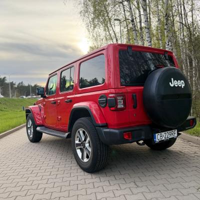 CESJA LEASINGU – Jeep Wrangler Sahara 2.0 Turbo 272 KM 4x4 Automat