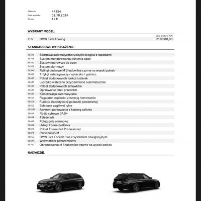 Bmw G21 320i 2025 rok