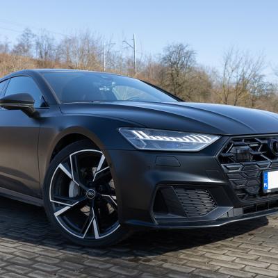 Audi A7 Sportback 45 TFSI Quattro S tronic Nokto tylna oś skrętna doinwestowana gwarancja